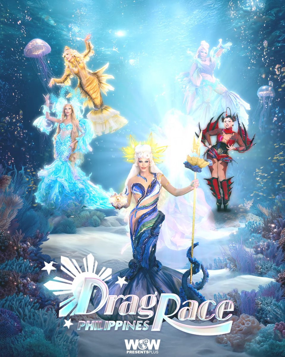 Bombalicious definition makes the boys go loco! 👀🧜♀️ MEET THE QUEENS of Drag Race Philippines Season 4 TODAY at 9AM PHT only on WOW Presents Plus! WOW Presents Plus #DragRace #DragRacePH