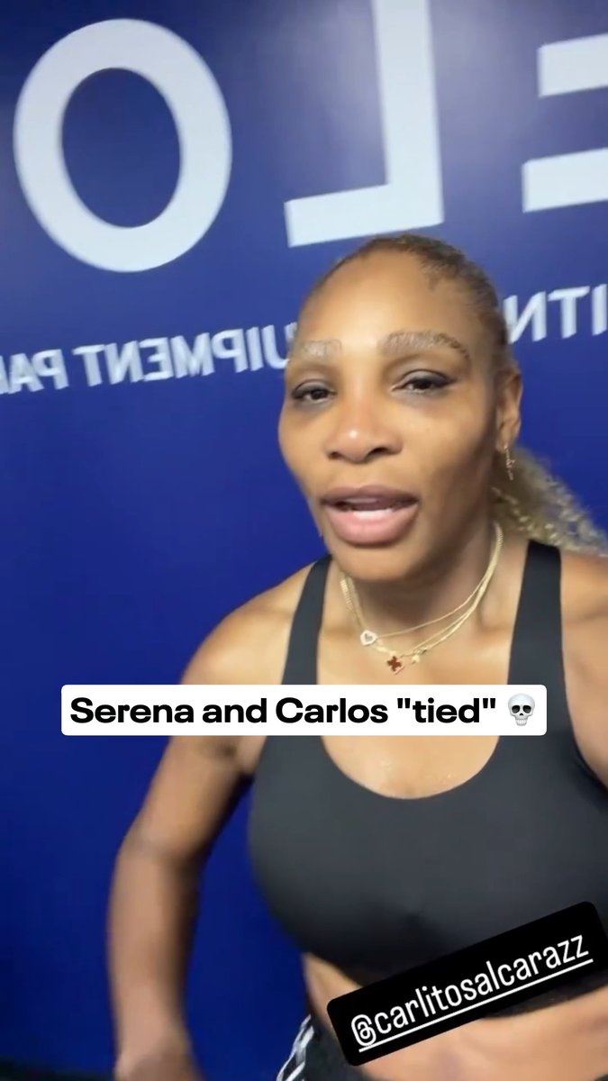 These two got jokes 😭 #USOpen (via Serena Williams)