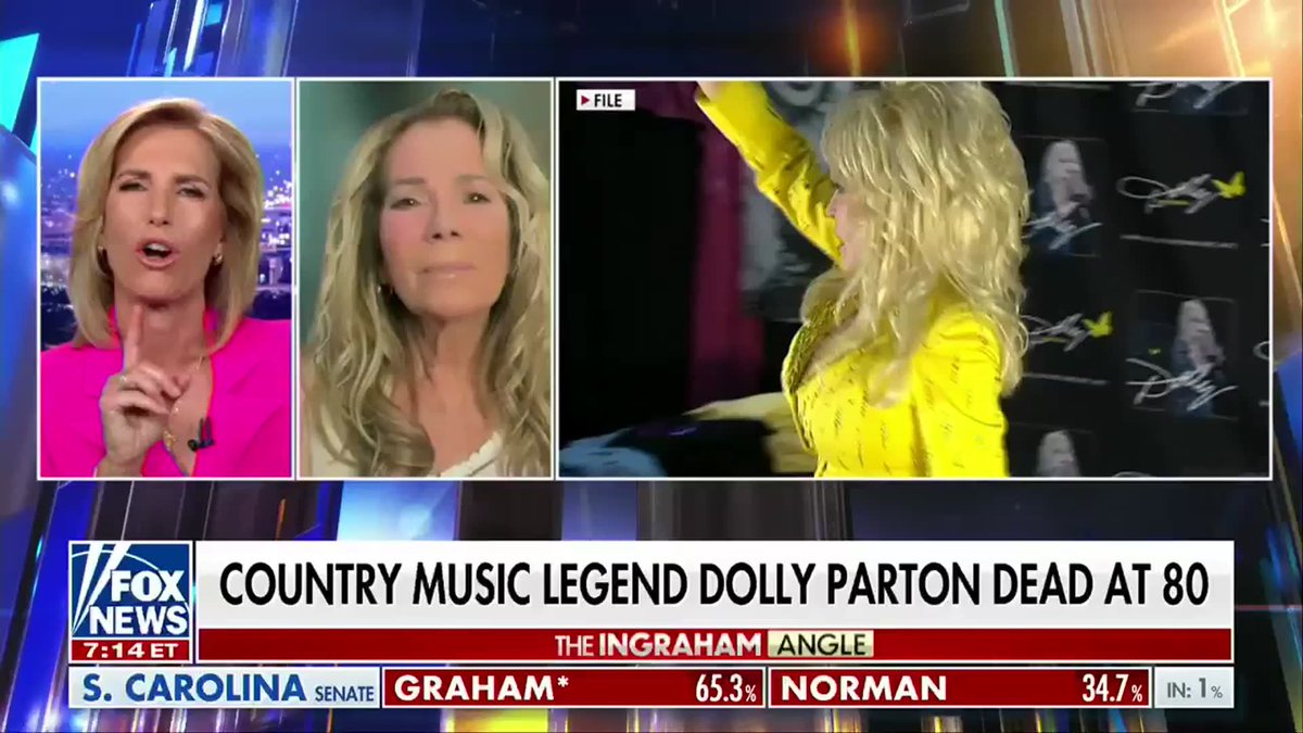 Kathie Lee Gifford remembers her longtime friend Dolly Parton, reflecting on the country music icon's deep faith and the values that guided her life. Gifford says Parton remained rooted in her relationship with God throughout her remarkable career, remembering the woman behind the music and the faith that shaped her legacy. Laura Ingraham