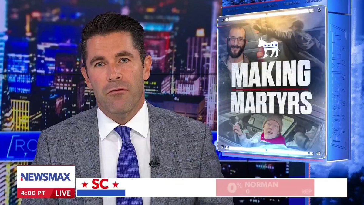 .Rob Schmitt: The family of Alex Pretti, the anti-ICE agitator who was fatally shot in an altercation with agents, spoke out in a new interview. While empathizing with a family who lost a son, Schmitt sees they've also "distorted" the story the way the liberal media had done since day one.