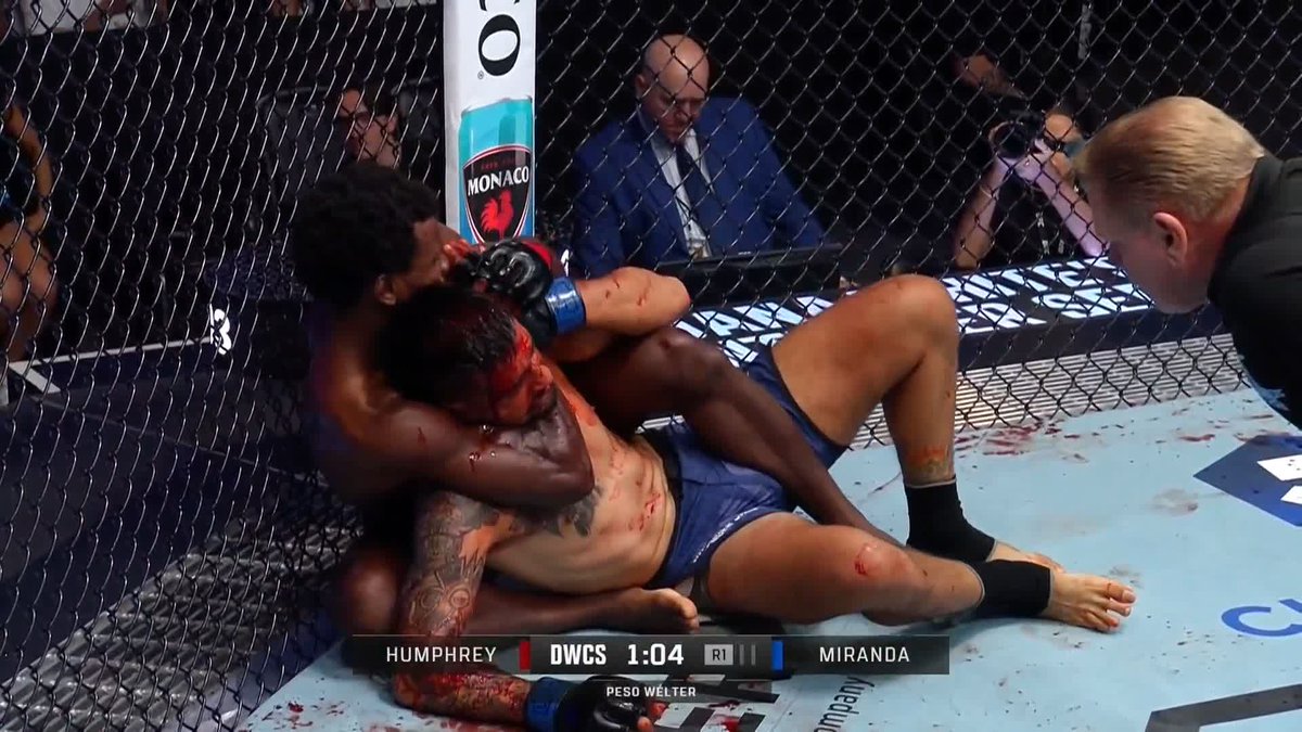 ONE OF THE MOST VIOLENT SUBMISSION FINISHES IN DWCS HISTORY WTF 😳 RONALD HUMPHREY 🩸
