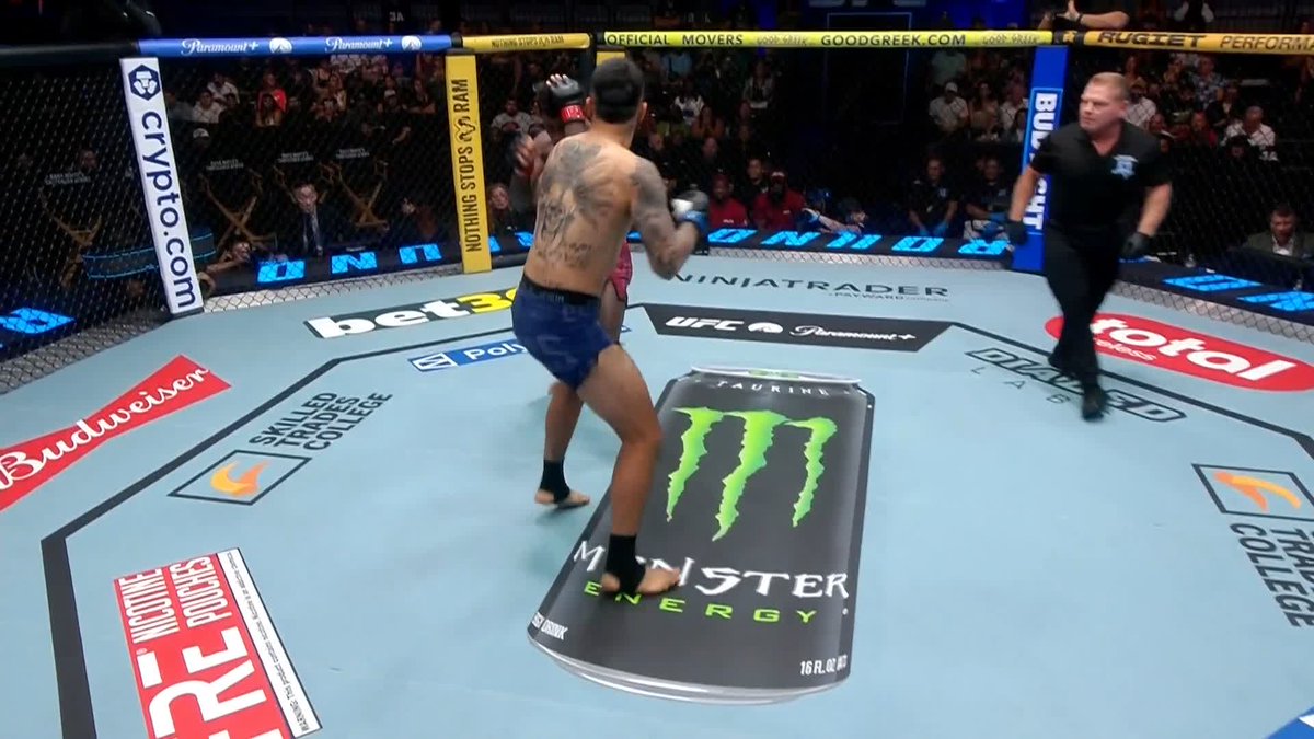 Ronald Humphrey with the VIOLENT first-round finish 😳 #DWCS