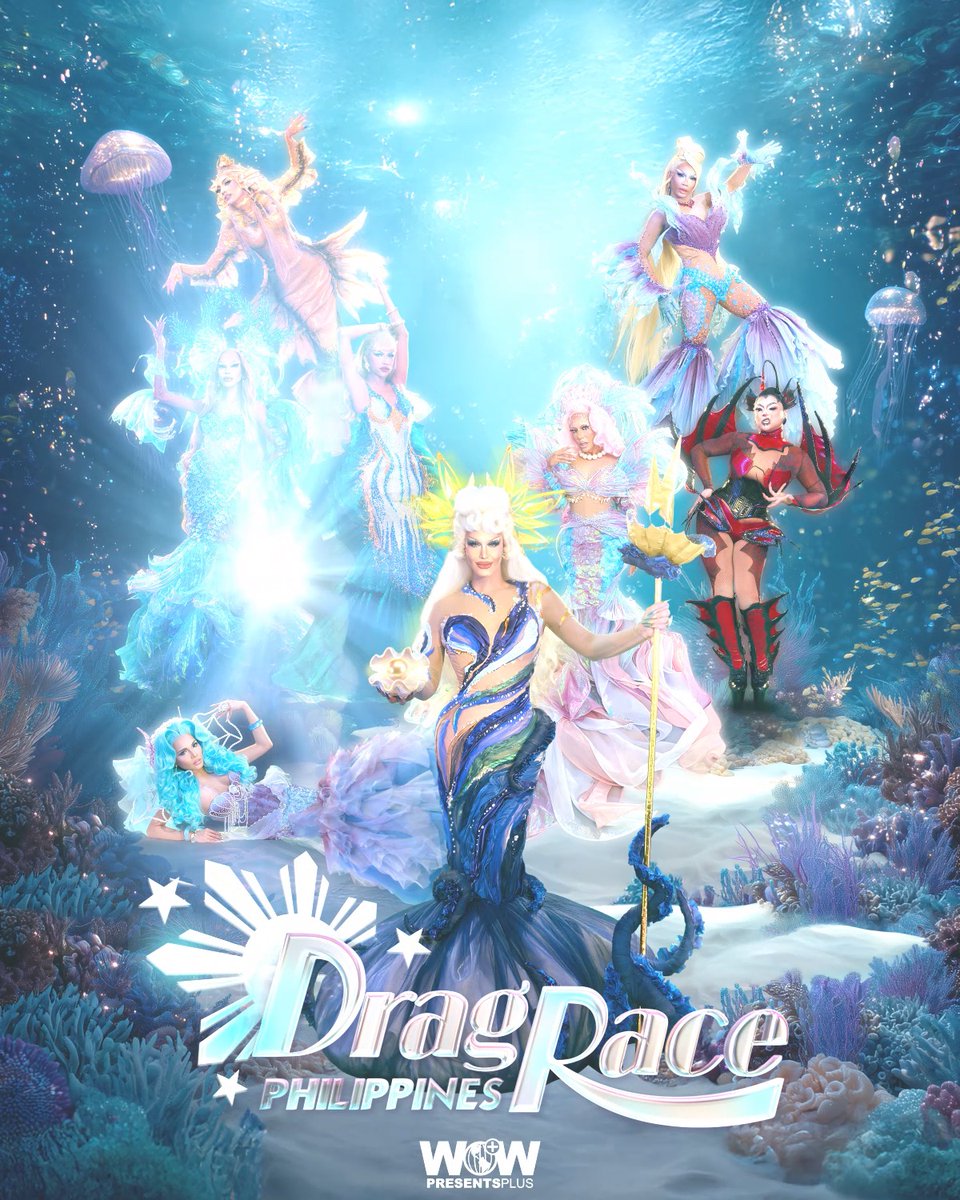 Beauty runs deep… but my SHADE runs deeper! 👀🧜♀️ MEET THE QUEENS of Drag Race Philippines Season 4 TODAY at 9AM PHT only on WOW Presents Plus! Dixxxy Decoy WOW Presents Plus #DragRace #DragRacePH