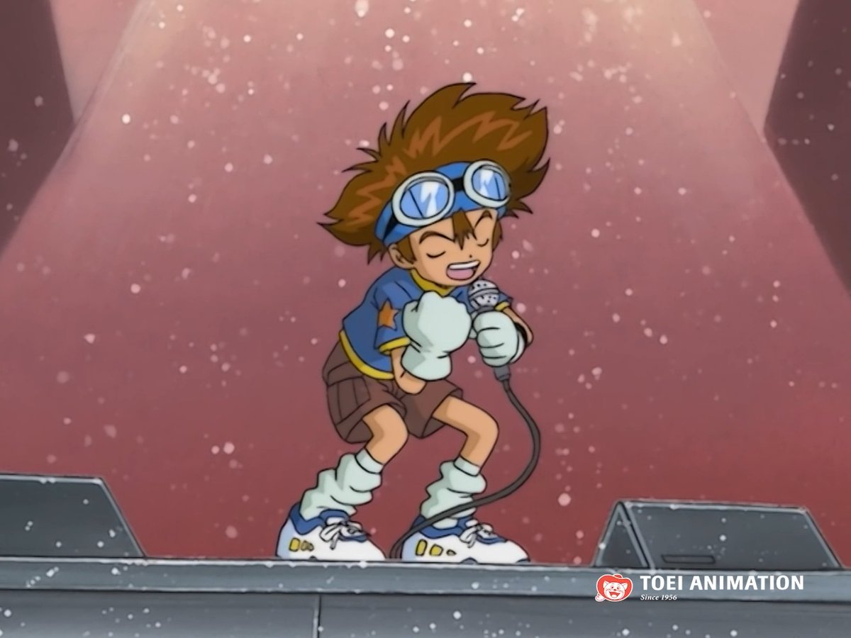 POV: Vas con tus amigos al karaoke para cantar solo canciones de anime. 🎤🎶 #Digimon #DigimonAdventure #Anime