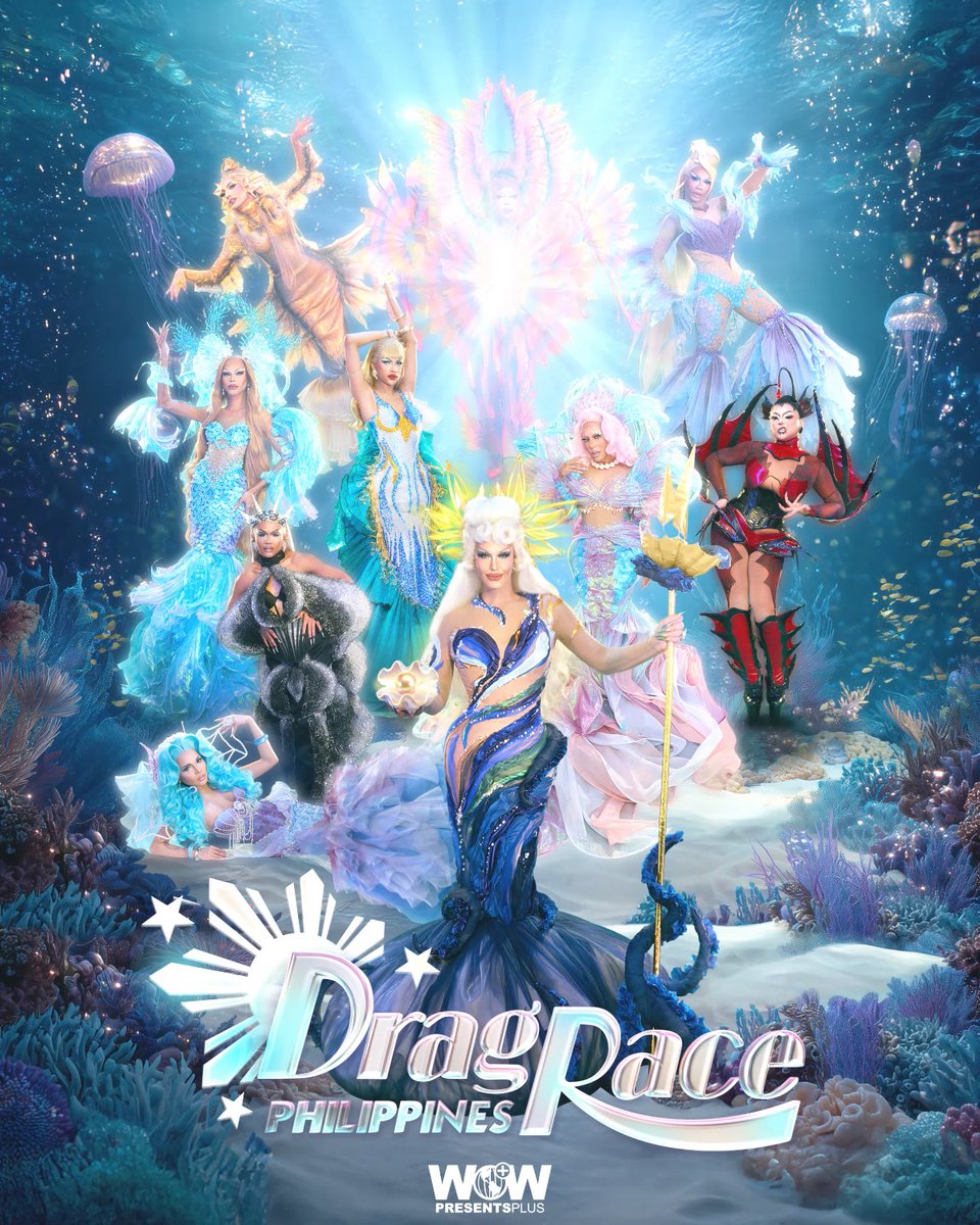 Are you ready to be Gumnified? 👀🧜♀️ MEET THE QUEENS of Drag Race Philippines Season 4 TODAY at 9AM PHT only on WOW Presents Plus! @bhorj_gum WOW Presents Plus #DragRace #DragRacePH