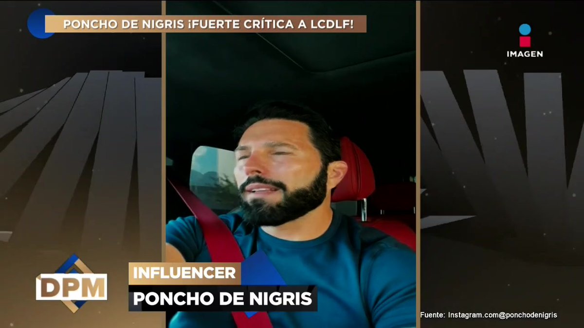 ¡Poncho de Nigris lanza FUERTE CRÍTICA contra el reality! #DePrimeraManoTV👌 de lunes a viernes 3 pm por el 3.1 de #ImagenTelevisión: :