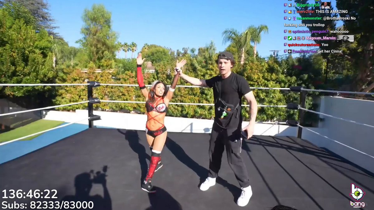 Cinna knew EXACTLY what she was doing throwing her TALENT like that in the ring... 😳
