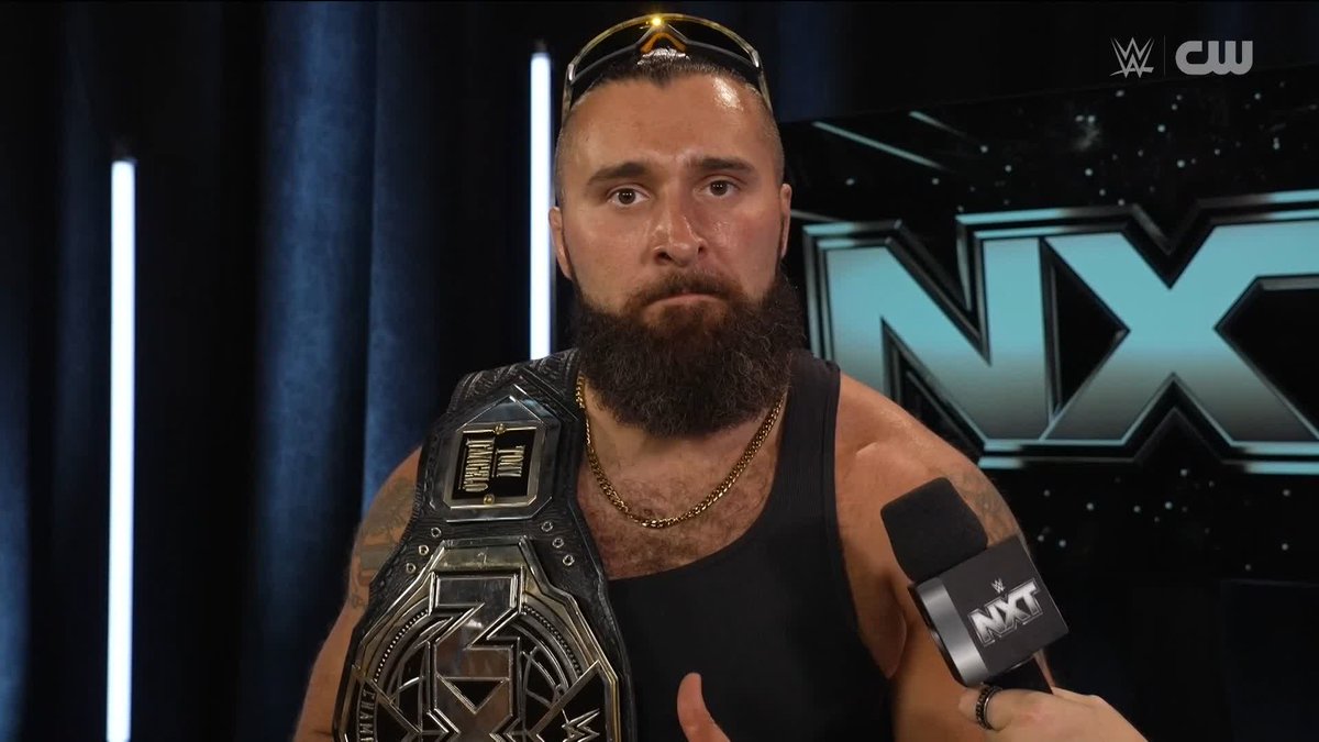 Tony D with a PASSIONATE response to his challengers at Heatwave! 🔥 Tony D’Angelo