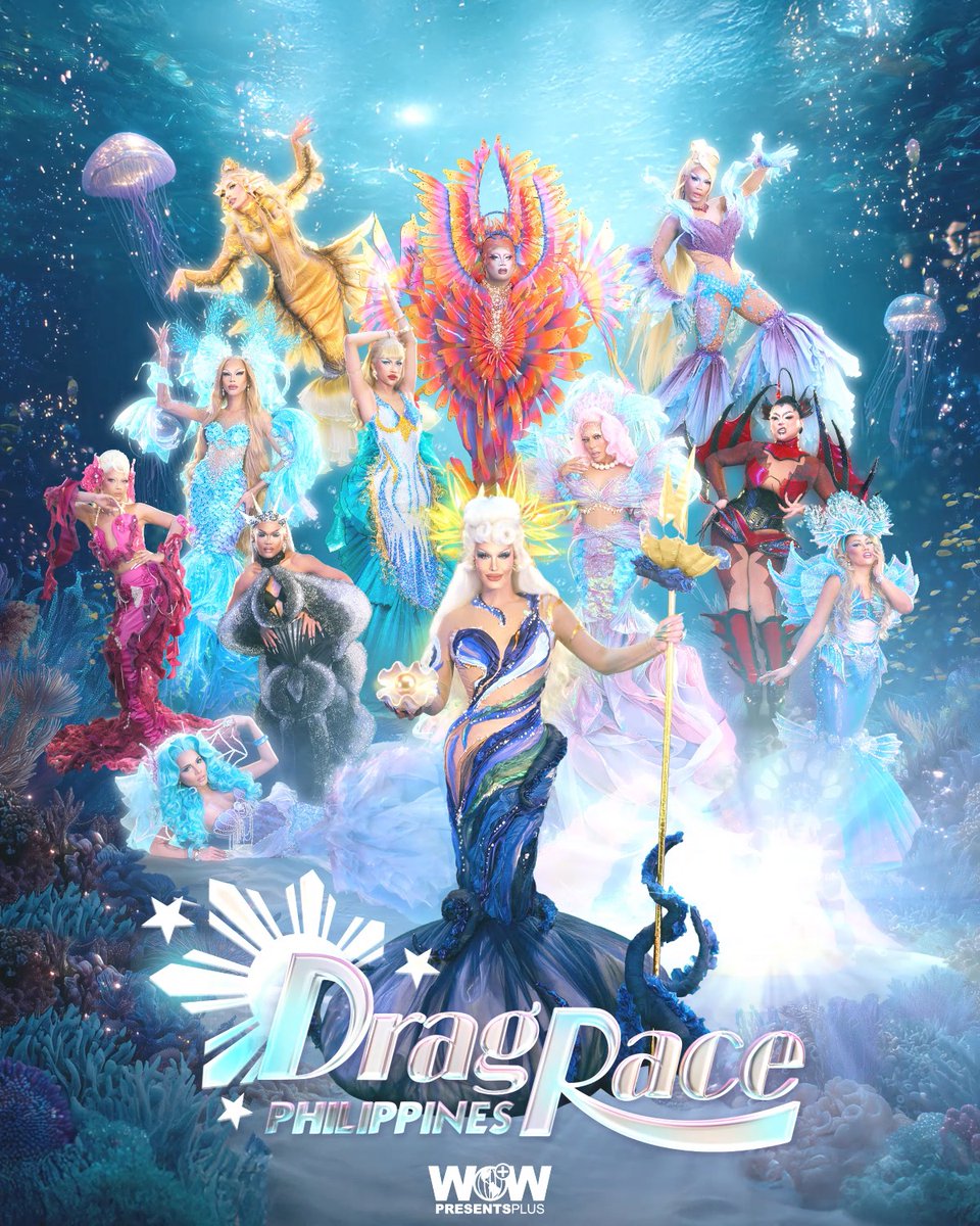Did somebody order a Misua? 👀🧜♀️ MEET THE QUEENS of Drag Race Philippines Season 4 TODAY at 9AM PHT only on WOW Presents Plus! Misua WOW Presents Plus #DragRace #DragRacePH