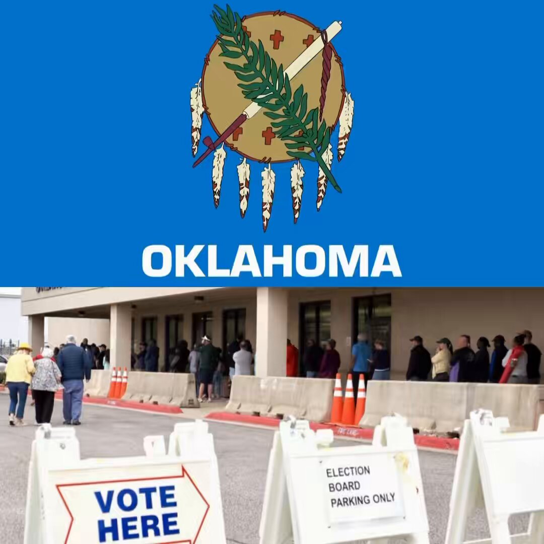 🚨 BREAKING: Oklahoma voters have just PASSED codifying voter ID into the State Constitution — for “ANY method of voting” LFG! 🔥 Every state needs this! We need a FEDERAL law mandating it 🇺🇸