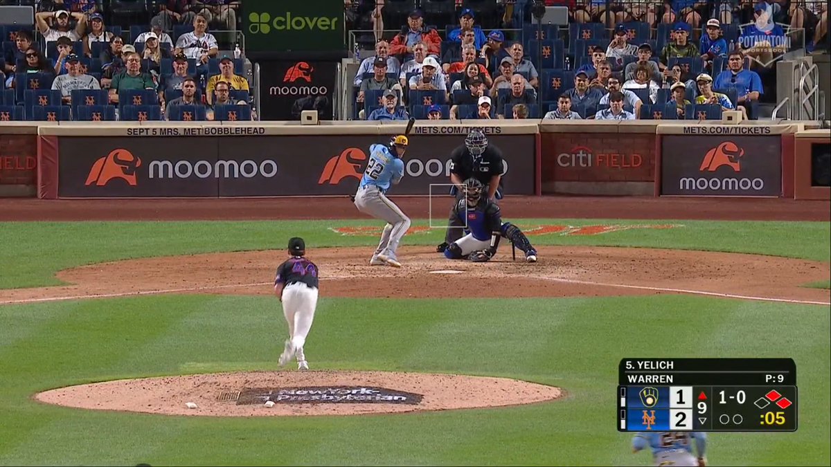 PINCH-HIT DOUBLE FROM YELI TIES THIS GAME IN THE 9TH