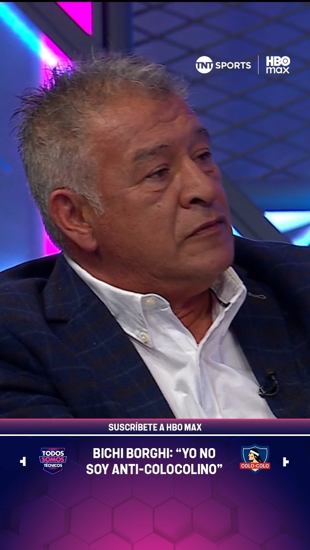 "Evidentemente, anti-colocolino no soy" 🎙️ Estas fueron las declaraciones de Bichi Borghi en la última edición de #TSTxTNTSports.