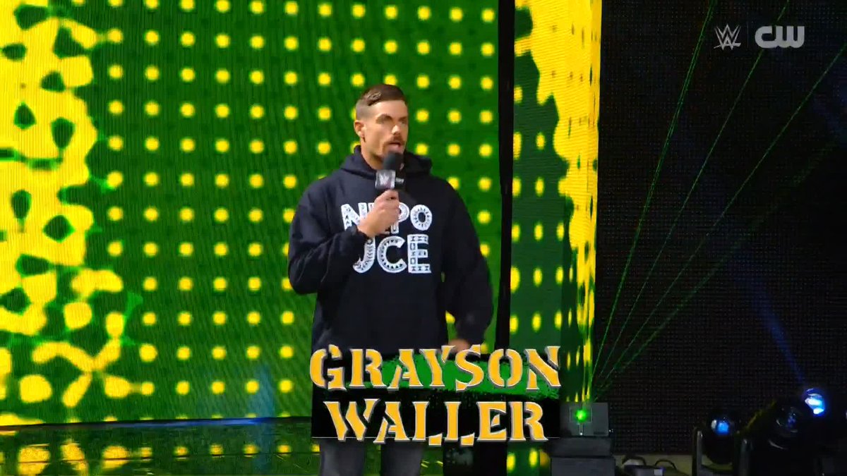 Oh come on, Grayson Waller 😒