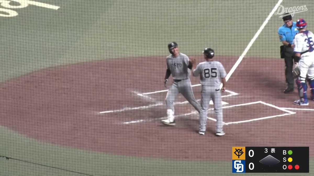 ㊗️ファーム初アーチ 高めを豪快に振り抜いた 皆川岳飛が先制ホームラン ⚾️中日×巨人 #イージースポーツ #ジャイアンツ #だったらDAZN