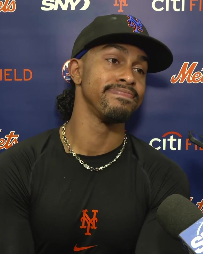 Francisco Lindor talks about his emotion after his diving catch in the 9th inning: "The team has picked me up more times than I've picked them up this year. To be there for the guys, it meant a lot."
