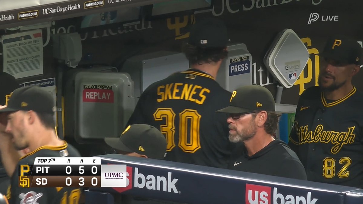 87 pitches in 6 innings of shutout baseball. Well done Paul Skenes