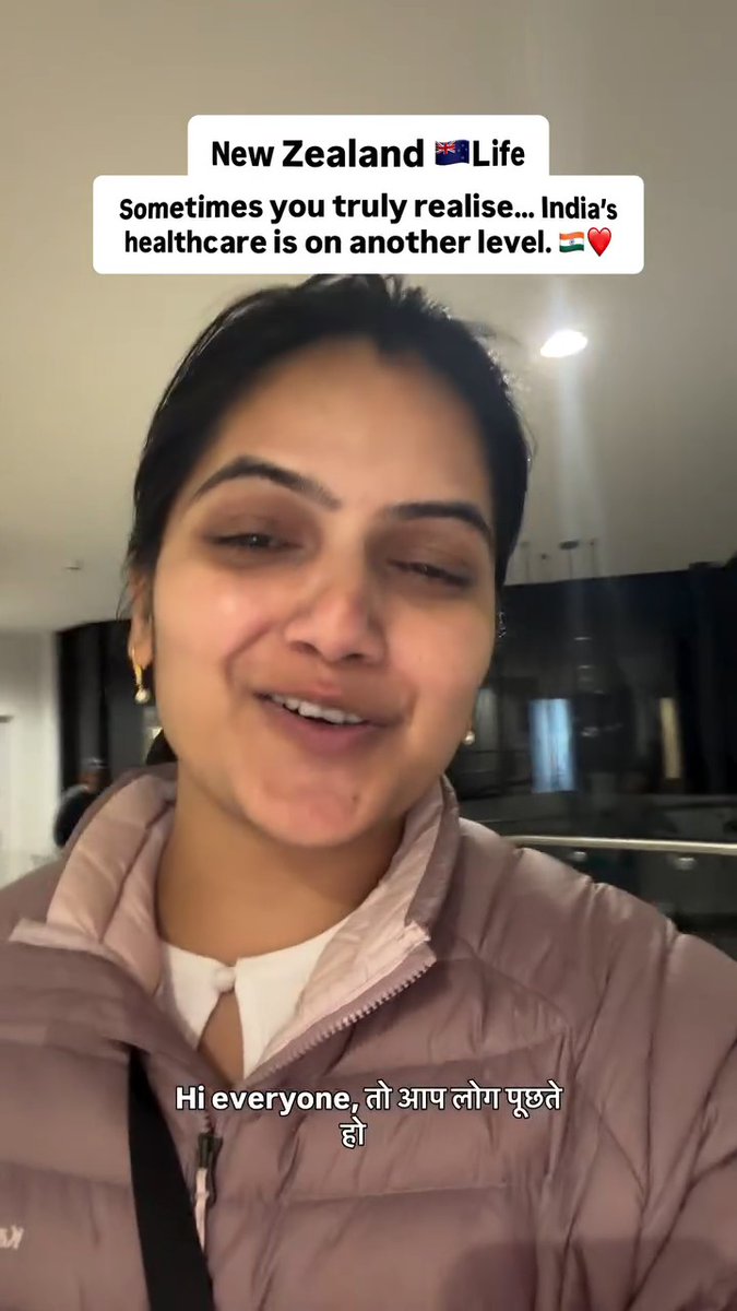An Indian-origin mother in New Zealand has shared the painful reality of trying to get medical care for her sick child. She said her son had been suffering from a persistent cough for 10 days, but when she called their local medical centre, she was told there were no appointments available for the next week with the earliest slot only the following Wednesday. Her experience has sparked a conversation about the gap between expectations and reality in healthcare abroad. She compared it with India, where getting a doctor’s consultation the same day when needed can often be far easier. And the contrast is striking: while Indians move abroad searching for better healthcare, foreigners are increasingly coming to India for timely, affordable and high-quality medical care. 🇮🇳