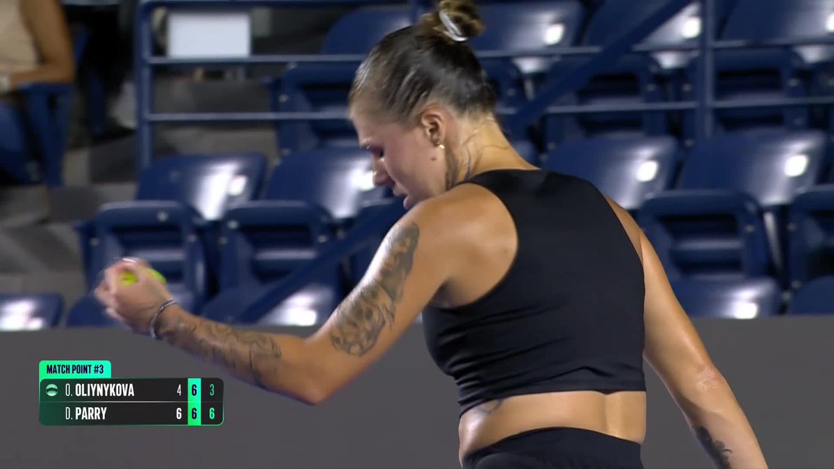 UN QUART DE FINALE EN 500 POUR PARRY AVANT L’US OPEN 🇫🇷 La n°1 française Diane Parry élimine Oleksandra Oliynykova (6-4, 7-6) et se qualifie en quarts de finale du WTA 500 de Monterrey. ✅
