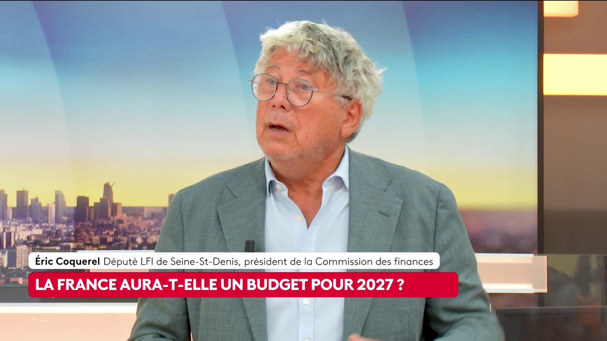 🔴 🗣 "Vous pensez que Raphaël Glucksmann est une force de gauche, écologique, sociale ? (...) Moi j'ai plutôt l'impression que c'est le prolongement du macronisme"; assure le député LFI Eric Coquerel. #canal16