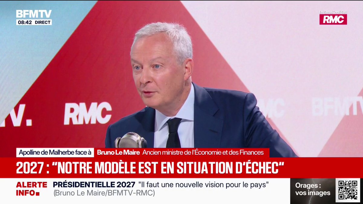 💬 "Je ne suis pas candidat" Bruno Le Maire ferme la porte à la présidentielle de 2027