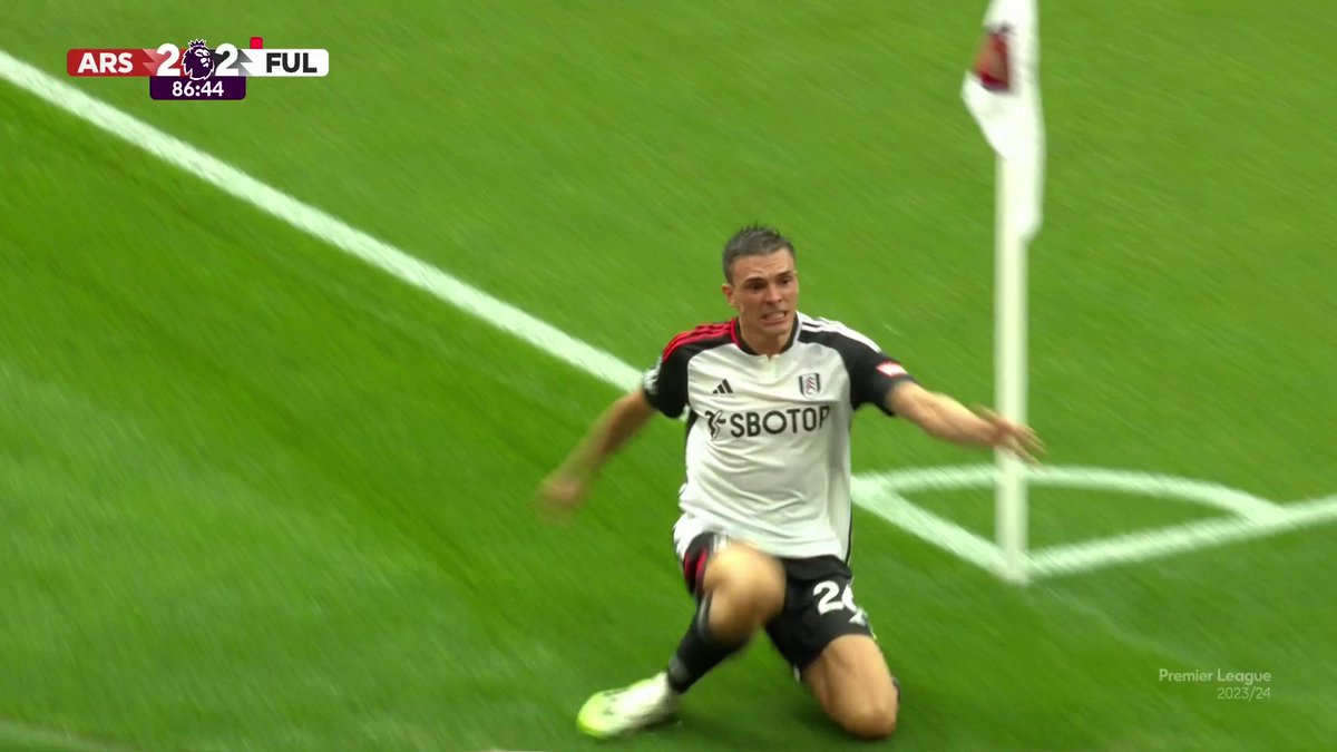 3 years ago today, Arsenal 2-2 Fulham.