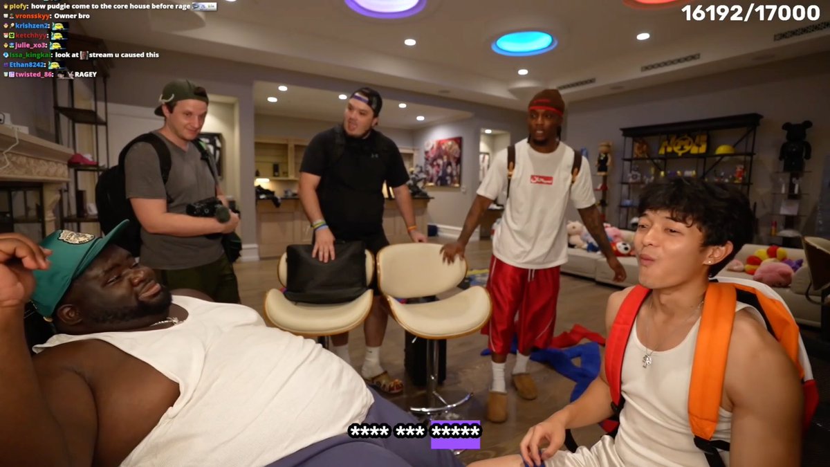 Jasontheween and YourRAGE were both in disbelief after Pudgie announced he’ll be appearing in the upcoming movie “Last Friday” with Ice Cube 😳🔥