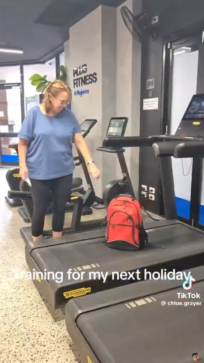 Me working out for the next vacation