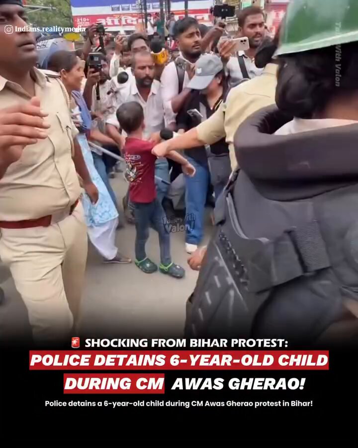 World’s largest democracy detaining a 6 year old!