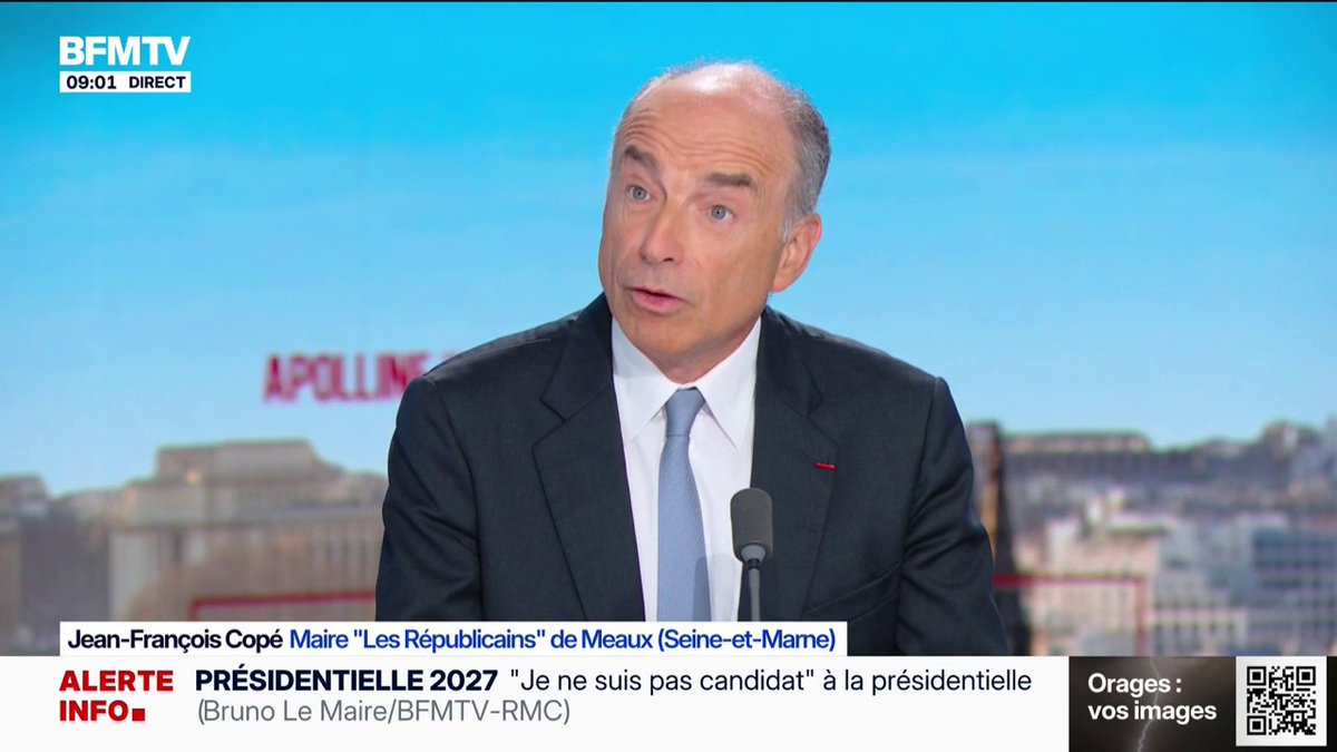 Annulation d'une partie de la dette: Jean-François Copé (LR) dénonce le "charlatanisme" de Jean-Luc Mélenchon