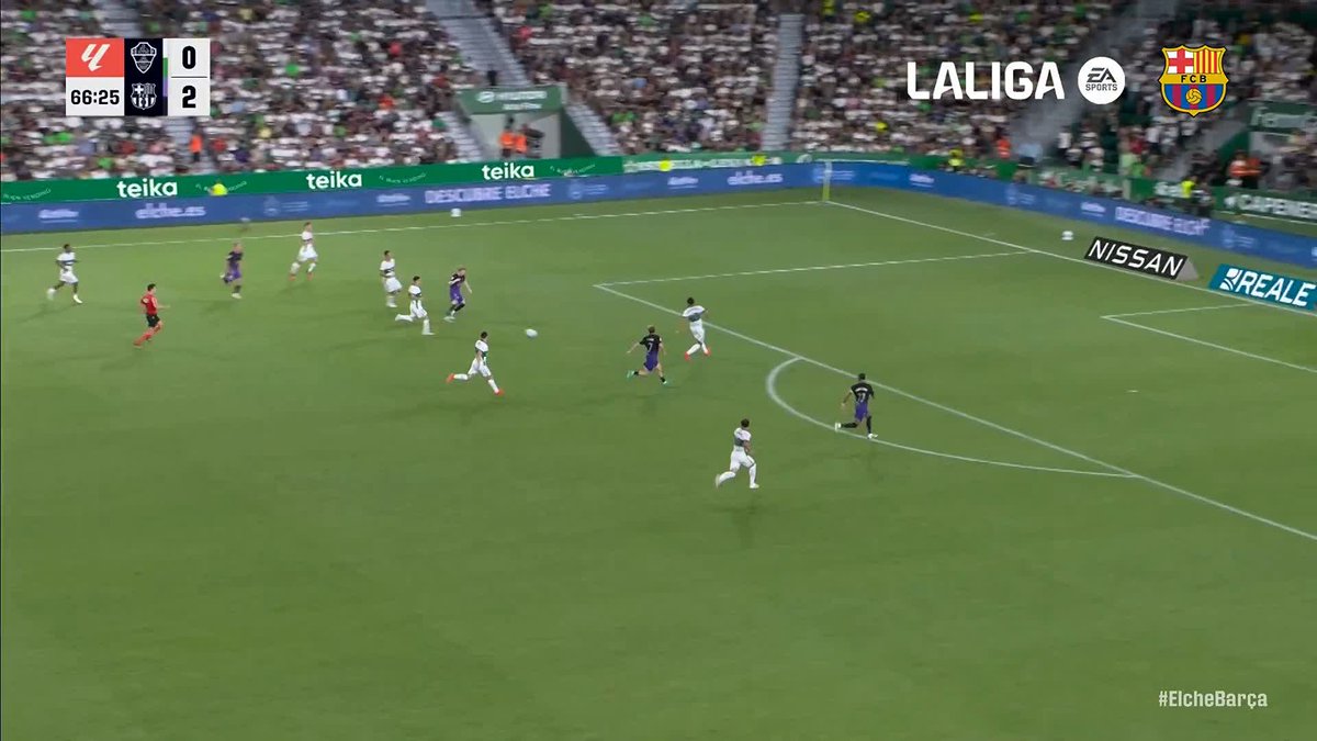 Gordon ➡️ Raphinha #LaLigaHighlights