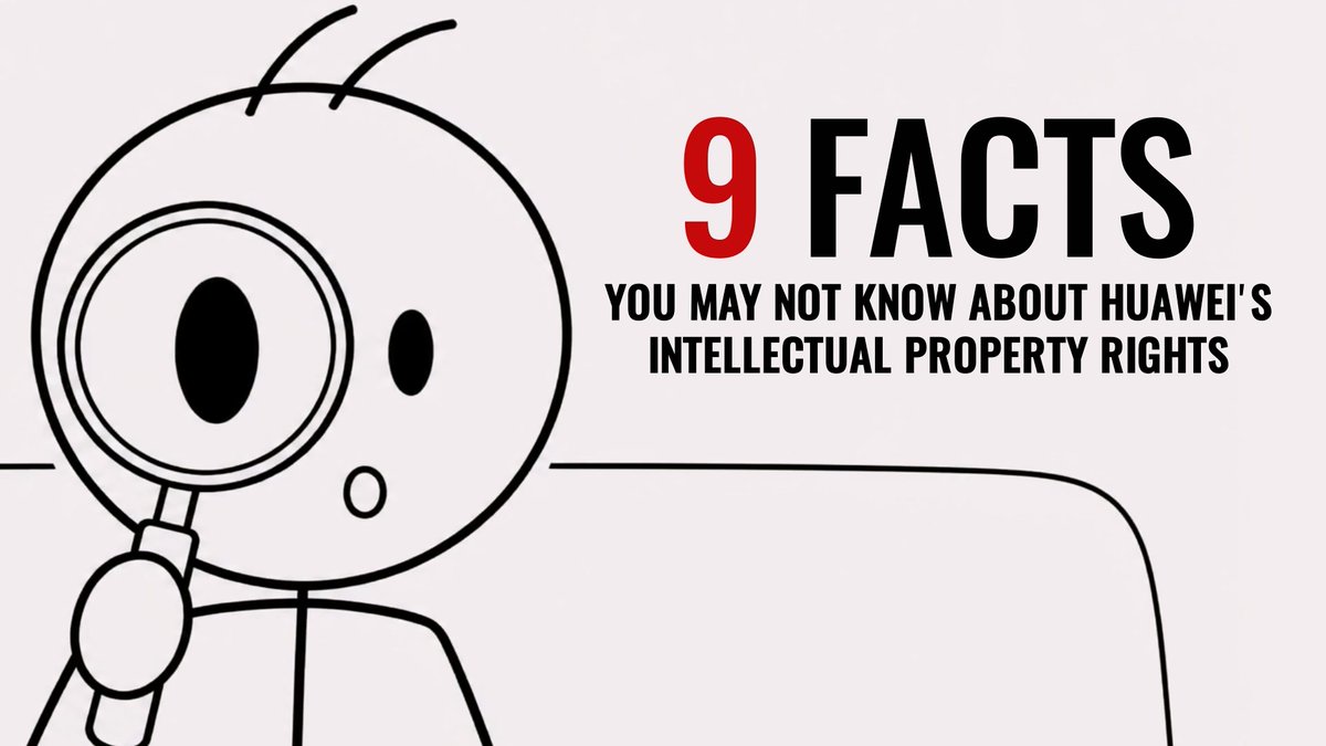 Huawei & HP Inc. have signed a global patent cross-licensing agreement—the latest example of Huawei's patented tech being utilized across the industry. Watch to uncover 9 facts about Huawei IPR which reflect a 30-year journey of sustained investment in innovation & collaboration.
