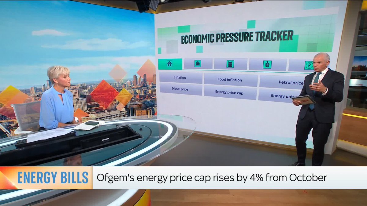 What does the rise in the energy price cap mean? Sky's business &amp; economics correspondent Paul Kelso breaks it down for you. Read more: