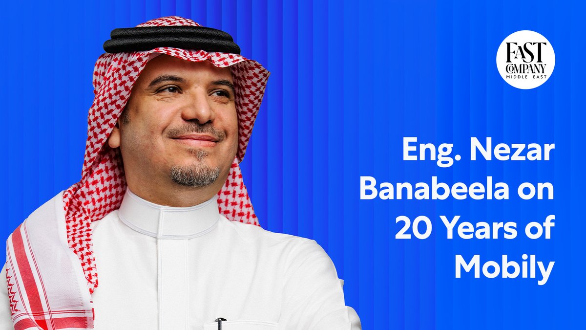 Eng. Nezar Banabeela, CEO of موبايلي, reflects on the company's 20-year journey, including the strategic decisions that drove sustained growth in net profit and explores how AI is set to accelerate Mobily's infrastructure development and future success. "Every time the Kingdom shines, Mobily shines," says Eng. Banabeela. He also shares his views on enriching the lives of individuals and organizations alike. Watch the full video here: