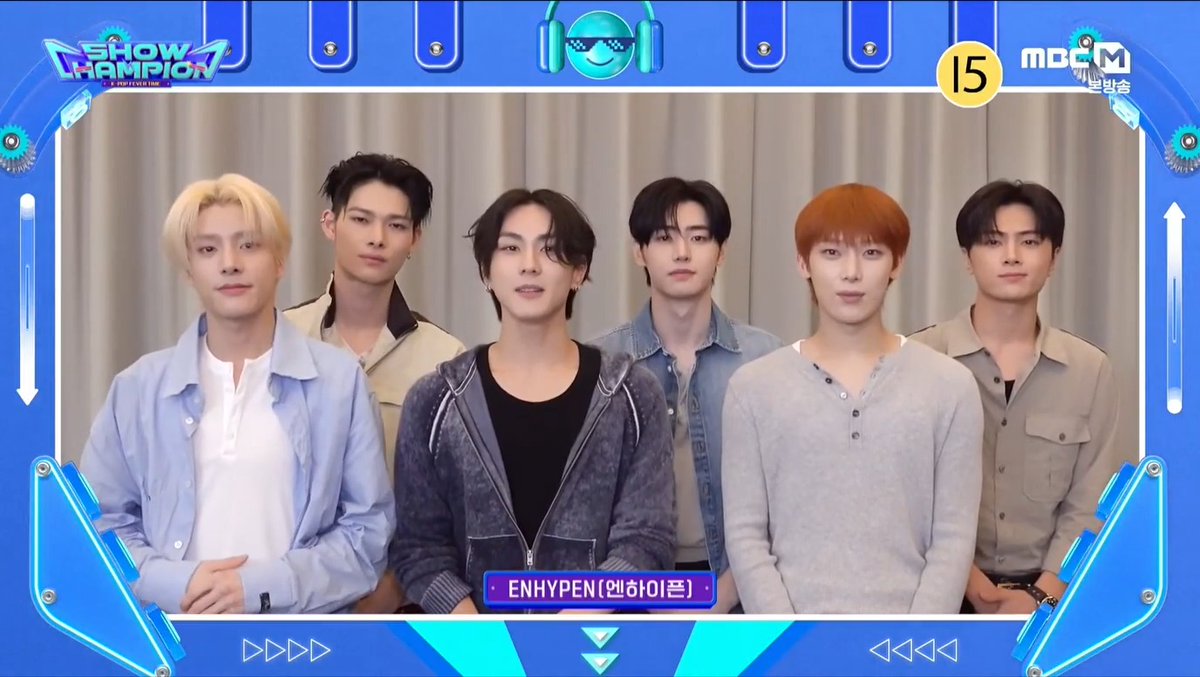 🏆 ENHYPEN’s “Bloody Paradise” takes 1st place on Show Champion today — securing its first win! Congratulations to ENHYPEN OFFICIAL and ENGENE! 🎉 #BloodyParadise1stWin #ENHYPEN20thWin #ENHYPEN #엔하이픈 (260826)