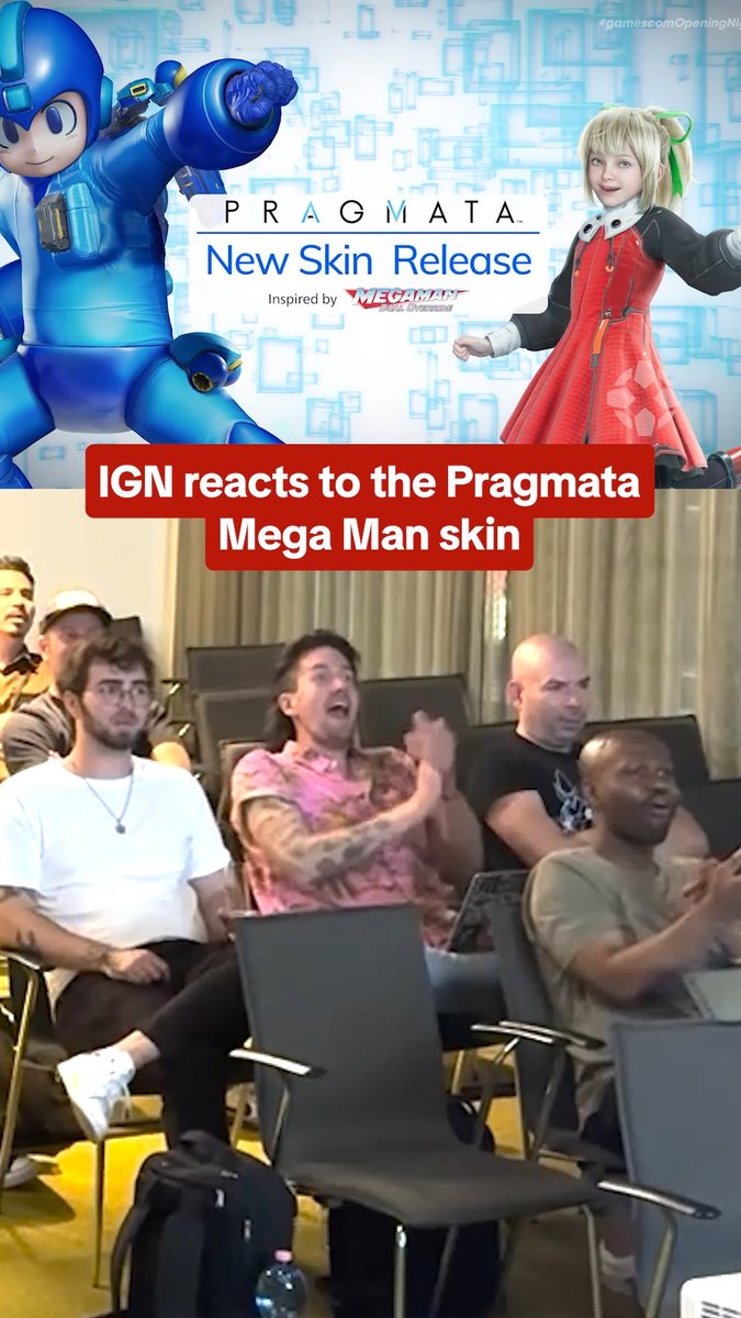 Is Pragmata secretly a Mega Man game? Well...it is now. #gamescom2026 #openingnightlive