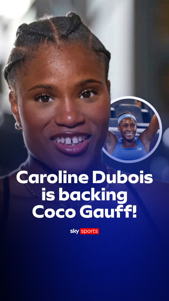 Caroline Dubois will be watching Coco Gauff in New York - can they both find victory this week? 🏆