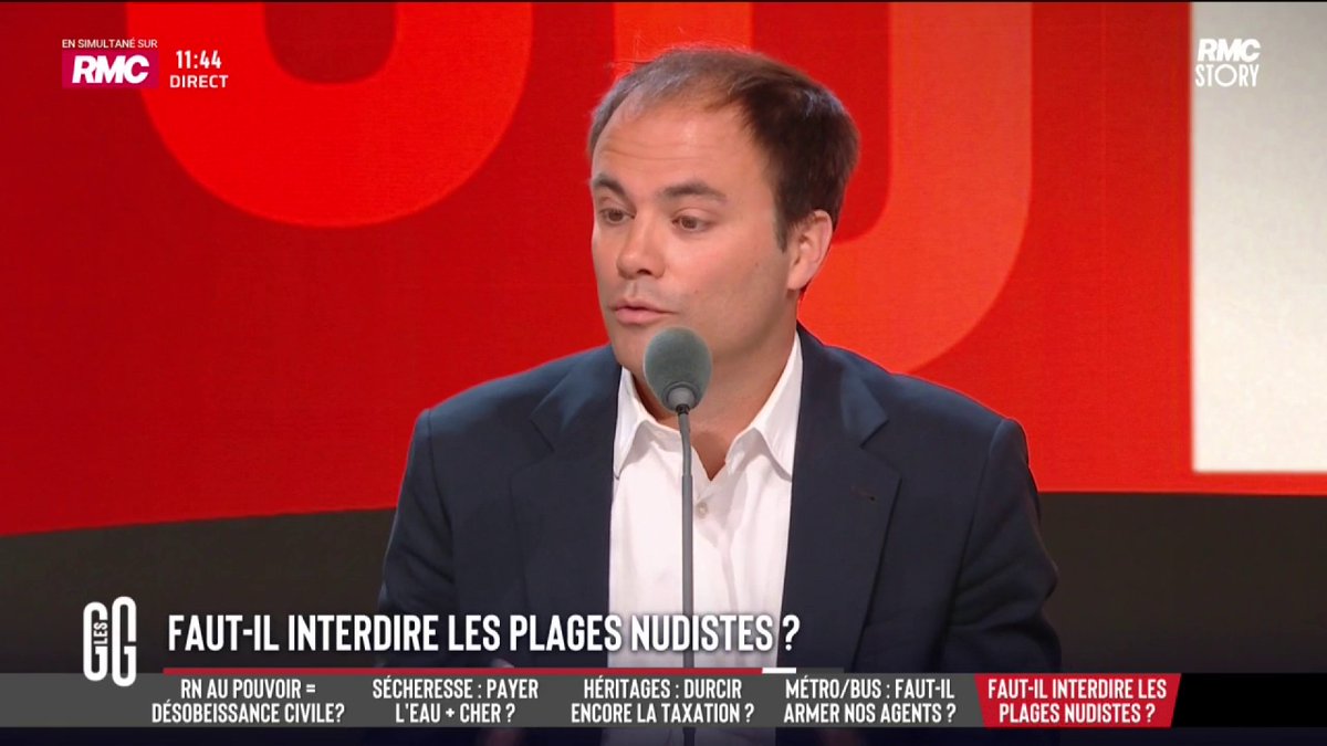 🤔 Un maire de la Manche interdit le nudisme. Liberticide ? 🗣️ Charles Consigny : "Si j'étais maire d'une ville en bord de plage, j'interdirais le naturisme. C'est désagréable." #GGRMC