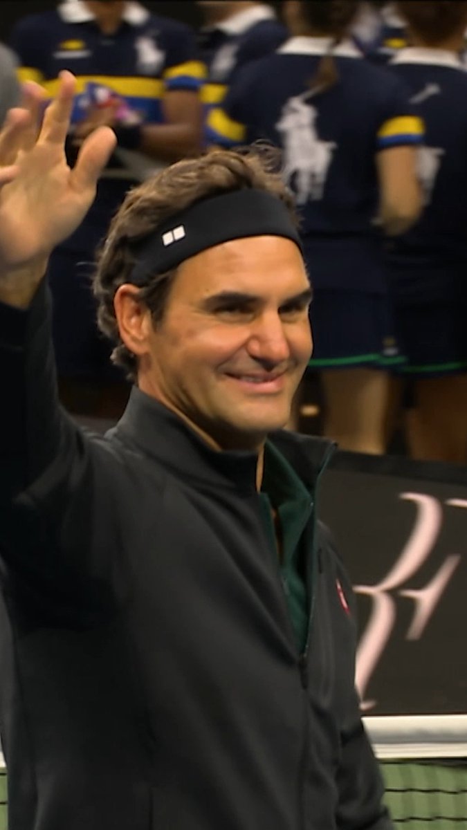 A fitting farewell for the five-time champ 💙