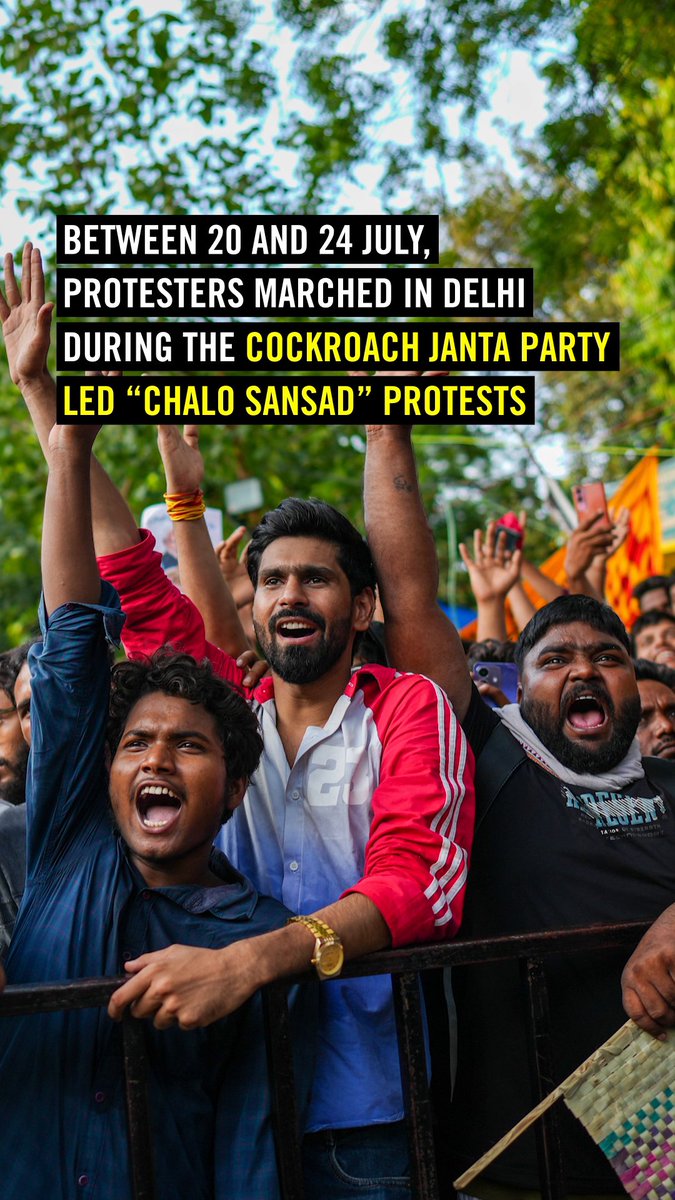Over a month after Indian police deployed unlawful and deadly force against peaceful protesters at the Cockroach Janata Party (CJP)-led "Chalo Sansad" march, not a single officer in Delhi has been held accountable. On X, the Delhi Police publicly denied any disproportionate use of force, repeating it before India’s Supreme Court, describing its handling of the protest as “professional”. Evidence gathered by Amnesty International directly contradicts this account. We call on Indian authorities to order a prompt, impartial and effective investigation into the use of firearms, birdshot ammunition, tear gas, lathis and electric shock weapons against protesters in Delhi and Siwan, and to publish its findings.