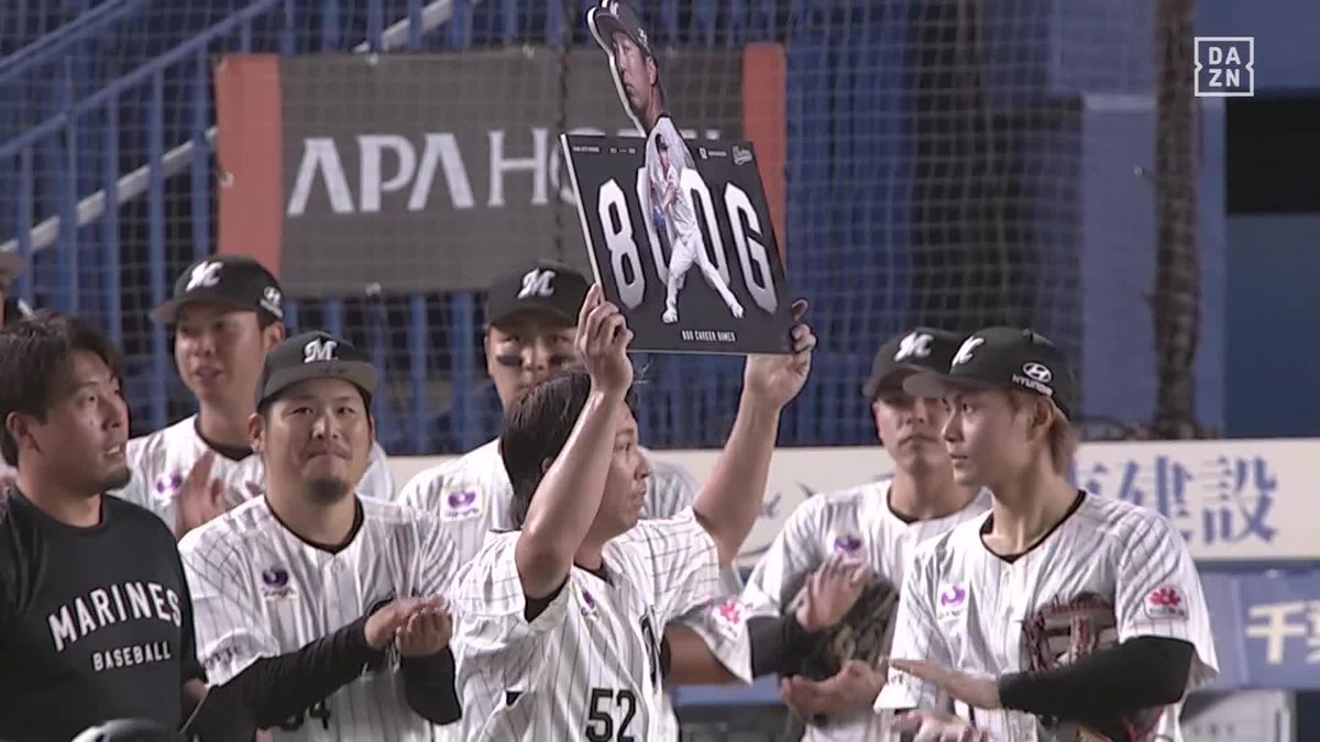 NPB史上9人目の偉業🎉 800試合登板達成㊗️ 益田直也 ピンチを招くも無失点 ⚾️ロッテ×ソフトバンク #chibalotte #だったらDAZN