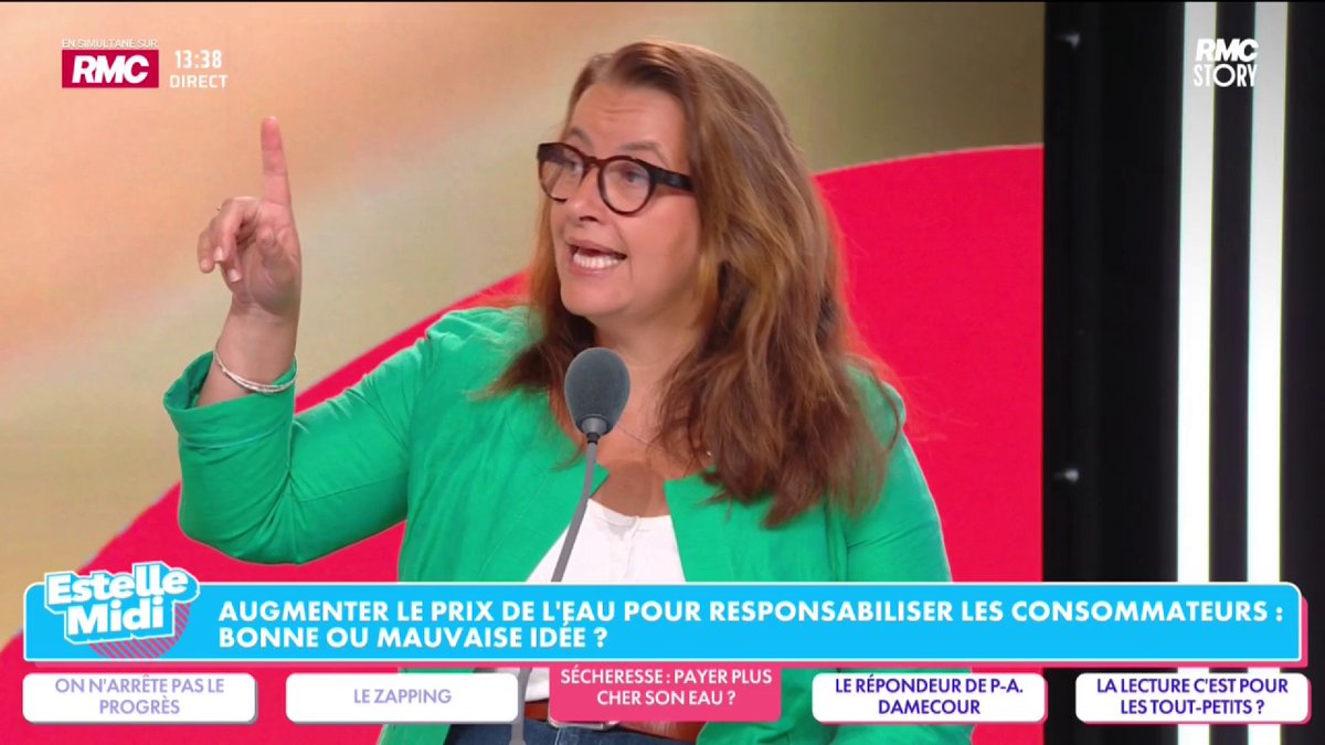 💧 Augmenter le prix de l'eau pour responsabiliser les consommateurs 🎙️ Cécile Duflot ❄️ : "On peut aussi avoir des toilettes sèches ! Quand des enfants utilisent les toilettes sèches, ils préfèrent ! C'est absurde d'utiliser de l'eau potable... C'est de l'eau que l'on peut boire !"