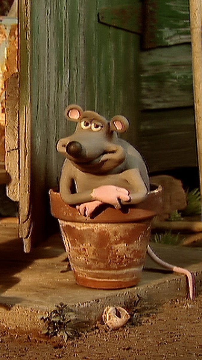 Here's to our favourite rats 😂 #Aardman #CreatureComforts #Animation