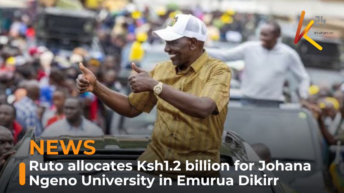 Ruto allocates Ksh1.2 billion for Johana Ngeno University in Emurua Dikirr