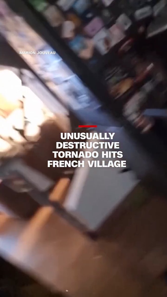 Hundreds of homes in the village of Pomas were damaged and dozens of people injured when an unusually destructive tornado tore through the Aude region of southwestern France on Monday, officials said.