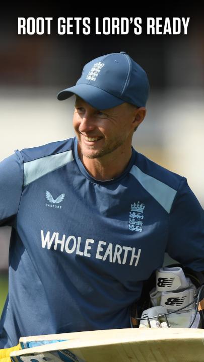 Joe Root gets ready for his 25th Lord's Test 💪