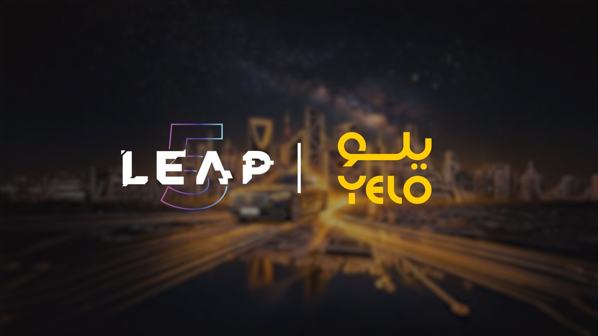 على طريق المستقبل 🚘 يلـو راعي نقل رئيسي في #LEAP26 ، في حضور يعكس رؤيتنا لحلول تنقّل أكثر ابتكارًا وتطورًا. #كمل_طريقك