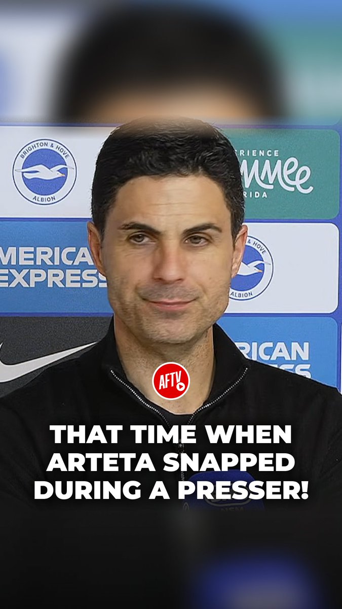 Even as calm as he is, Mikel Arteta surely has his limits during press conferences! 😬 (Isaan Khan) #AFTV