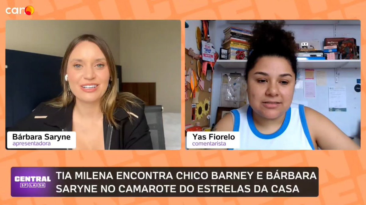 barbara falando do profissionalismo da milena ❤️