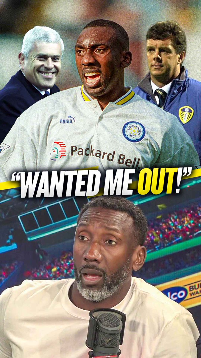 😡 "It was well played by Ridsdale and O'Leary, they made me look bad!" 😤 "They wanted me out because I was not David O'Leary's player" Jimmy Floyd Hasselbaink opens up about his controversial #LUFC exit in 1999! ⚪️👀