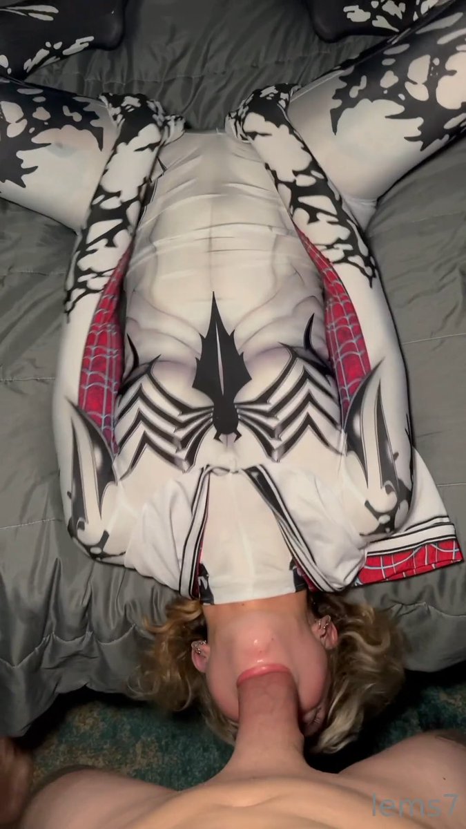 Definitely making me shoot webs🕸️👅💦